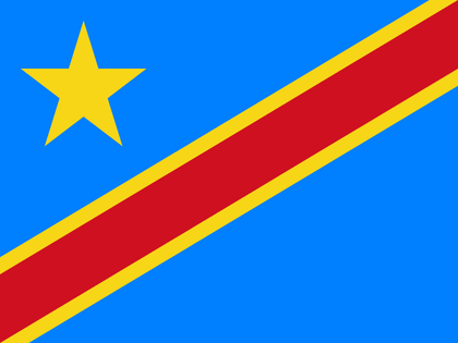 DR Kongo Flagge