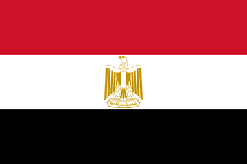 Ägypten Flagge