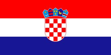 Kroatien Flagge