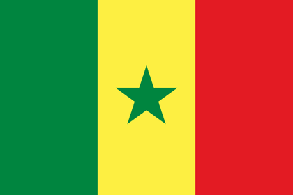 Senegal Flagge