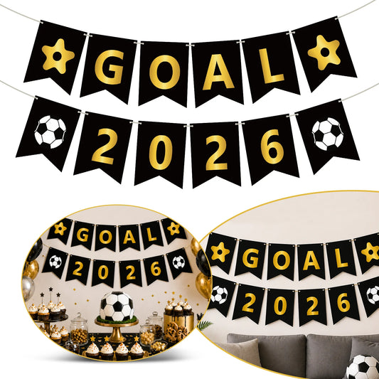 GOAL 2026 Fußball-Wimpel Produktbild 1